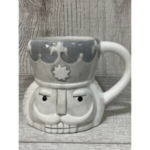 Transpac Ceramic 18oz Christmas Nutcracker Coffee Mug New Microwave Dish Safe